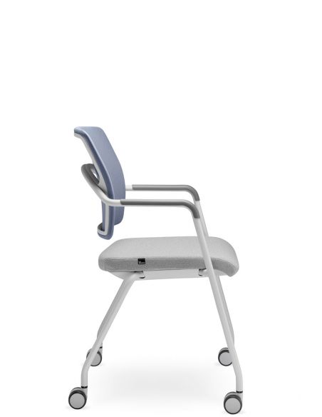 Крісло LD SEATING ARCUS 251-N8, RU60 для відвідувачів, на колесах