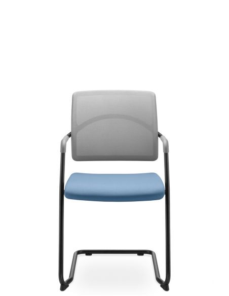 Крісло LD SEATING ARCUS 250-Z-N1 для відвідувачів, на полозах