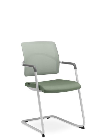 Крісло LD SEATING ARCUS 251-Z-N8 для відвідувачів, на полозах