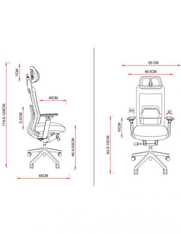 Крісло KRESLALUX GRAPHIS 8016-A...