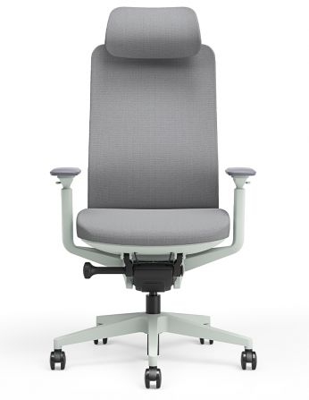 Крісло KRESLALUX GRAPHIS 8016-A LIGHT GREY, ергономічне 2