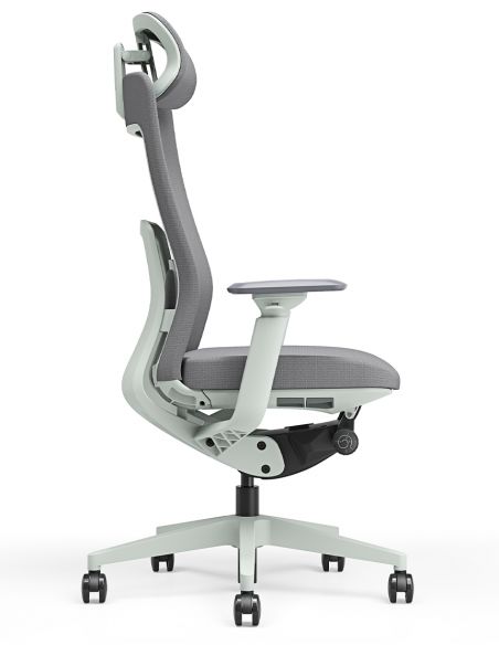 Крісло KRESLALUX GRAPHIS 8016-A LIGHT GREY, ергономічне