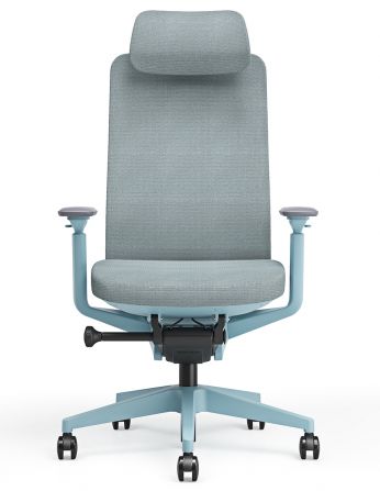 Крісло KRESLALUX GRAPHIS 8016-A SNOWY BLUE, ергономічне 2