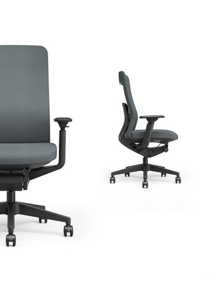 Крісло KRESLALUX GRAPHIS 8016-B BLACK, ергономічне