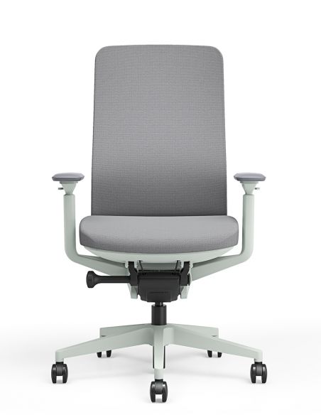Крісло KRESLALUX GRAPHIS 8016-B LIGHT GREY, ергономічне
