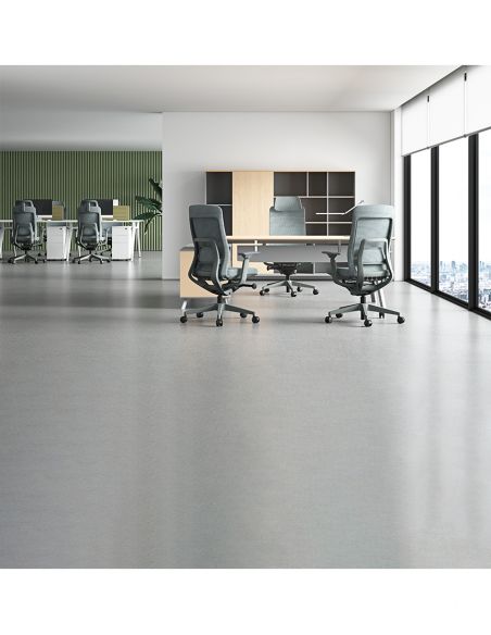 Крісло KRESLALUX GRAPHIS 8016-B LIGHT GREY, ергономічне