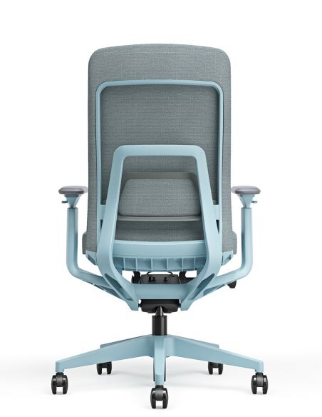 Крісло KRESLALUX GRAPHIS 8016-B SNOWY BLUE, ергономічне