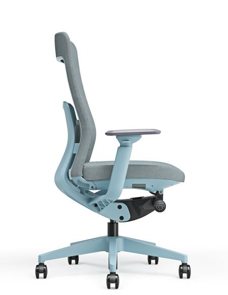 Крісло KRESLALUX GRAPHIS 8016-B SNOWY BLUE, ергономічне