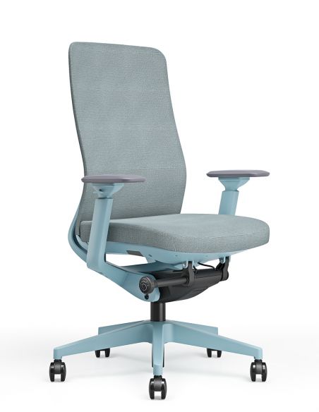 Крісло KRESLALUX GRAPHIS 8016-B SNOWY BLUE, ергономічне