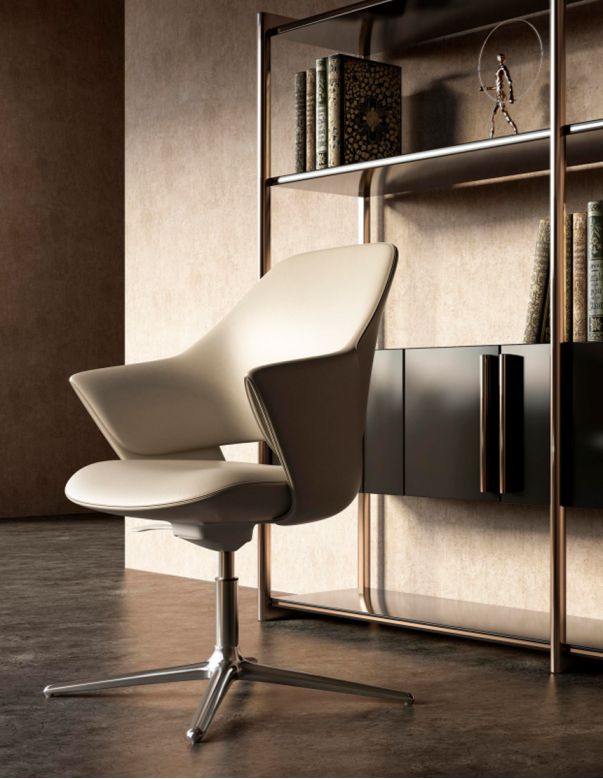 Конференц-крісло KRESLALUX ZENN GREY,...