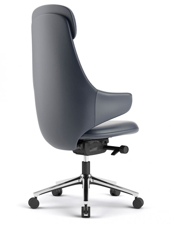 Крісло KRESLALUX AKIRA DARK BLUE для...