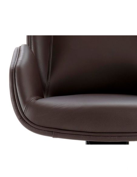 Крісло VAGHI SUONI для керівника, шкіряне