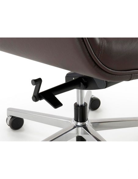 Крісло VAGHI SUONI для керівника, шкіряне