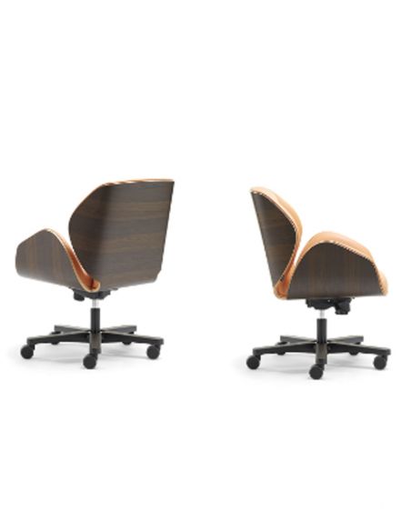 Крісло VAGHI SUONI GUEST SL06L, шкіряне