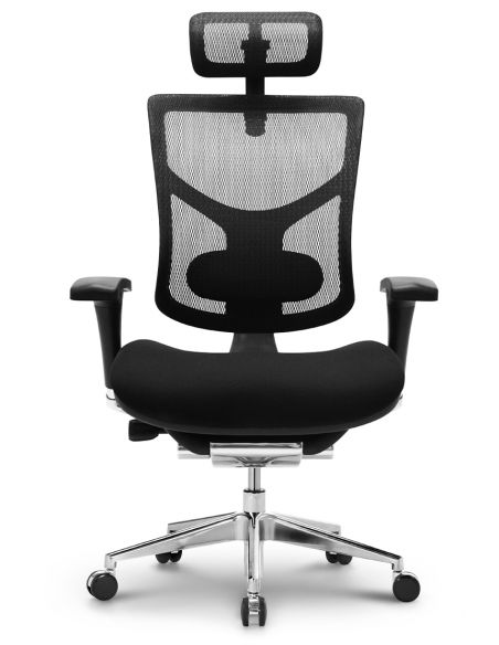 Крісло HOOKAY STAR 2 BLACK (HST2MF01), ергономічне, з тканинним сидінням