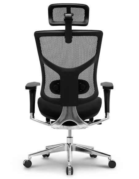 Крісло HOOKAY STAR 2 BLACK (HST2MF01), ергономічне, з тканинним сидінням