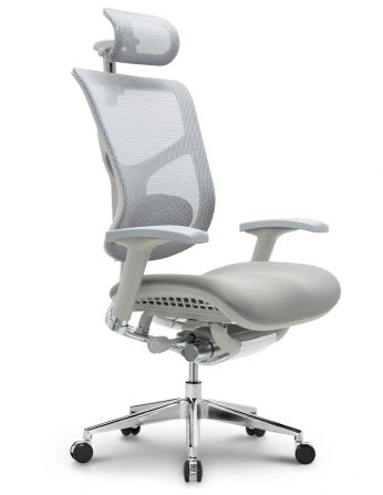 Крісло HOOKAY STAR 2 GREY (HST2MF01-NG), ергономічне, з...