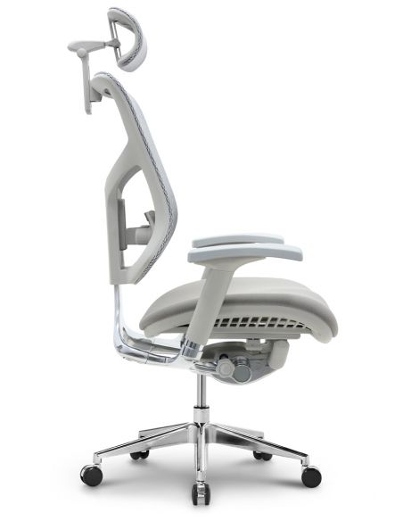 Крісло HOOKAY STAR 2 GREY (HST2MF01-NG), ергономічне, з тканинним сидінням