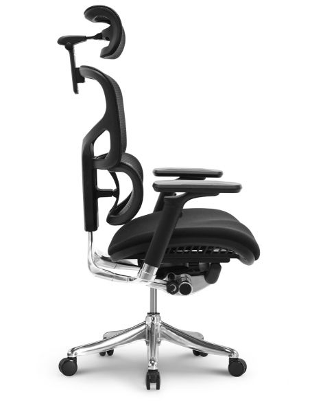 Крісло HOOKAY SAIL 2 BLACK (SA2MF01), ергономічне, із тканинним сидінням