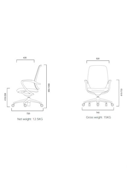 Конференц-крісло KRESLALUX HIME HM02P