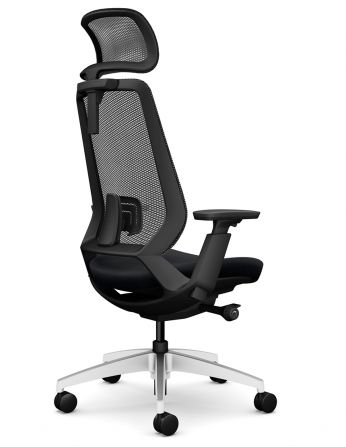 Крісло OKAMURA ABILIS CB BLACK для оператора 2