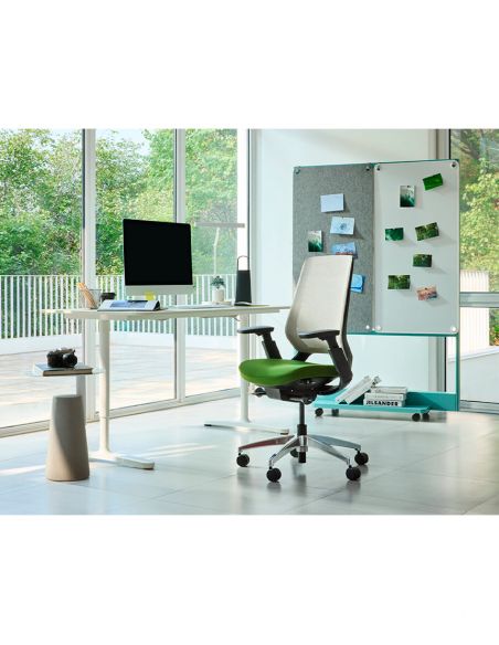 Крісло OKAMURA ABILIS CB BLACK для оператора