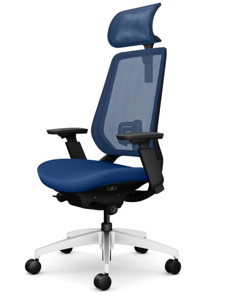 Крісло OKAMURA ABILIS CB MEDIUM BLUE для оператора