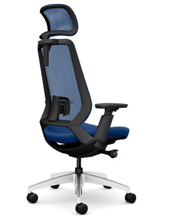 Крісло OKAMURA ABILIS CB MEDIUM BLUE для оператора 2