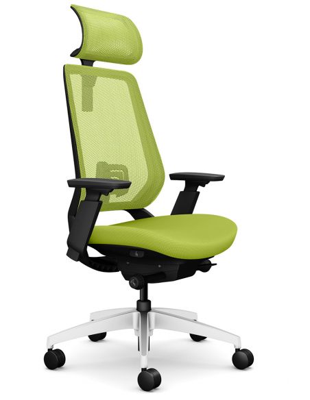 Крісло OKAMURA ABILIS CB LIME GREEN для оператора