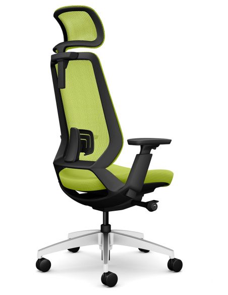Крісло OKAMURA ABILIS CB LIME GREEN для оператора