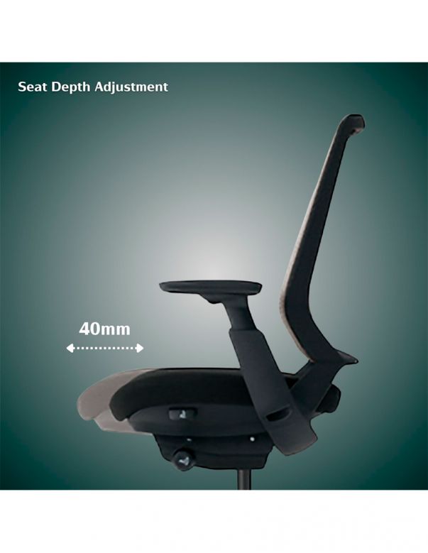 Крісло OKAMURA ABILIS CB LIME GREEN...