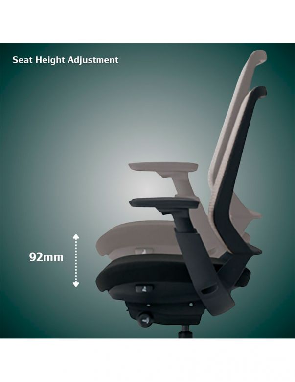 Крісло OKAMURA ABILIS CB LIME GREEN...