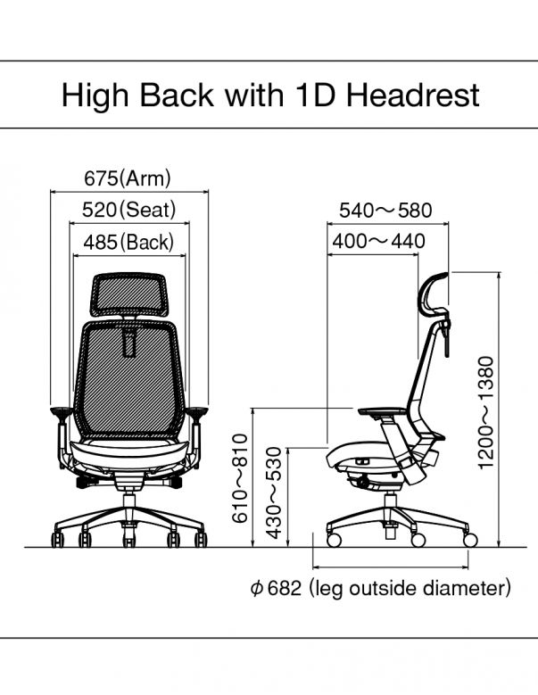 Крісло OKAMURA ABILIS CB LIME GREEN...