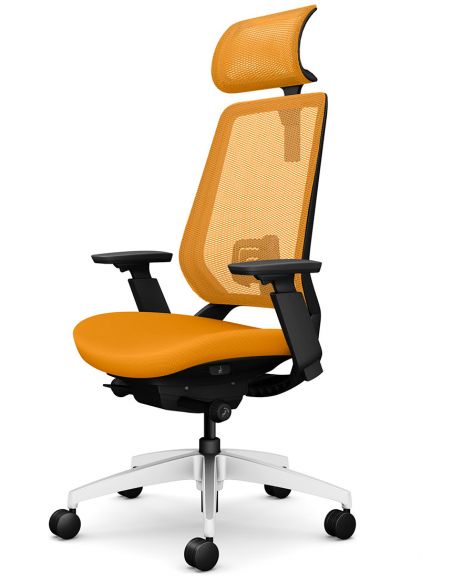 Крісло OKAMURA ABILIS CB ORANGE для оператора