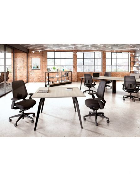 Крісло OKAMURA ABILIS CB ORANGE для оператора