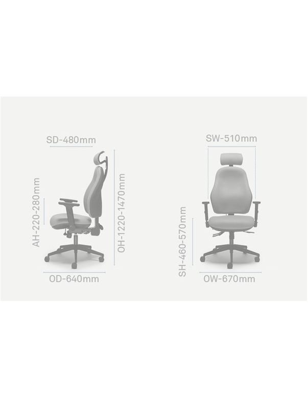 Крісло TORASEN ORTHOPAEDICA OC117HA...