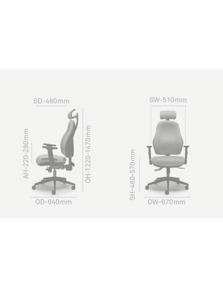 Крісло TORASEN ORTHOPAEDICA OC117HA ортопедичне