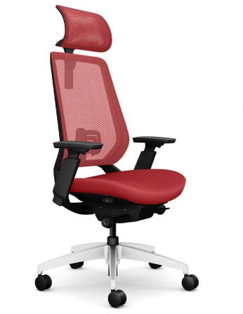 Крісло OKAMURA ABILIS CB RED для оператора