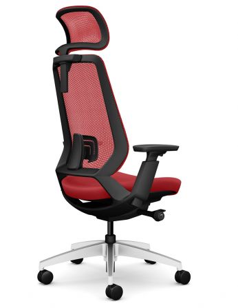 Крісло OKAMURA ABILIS CB RED для оператора 2