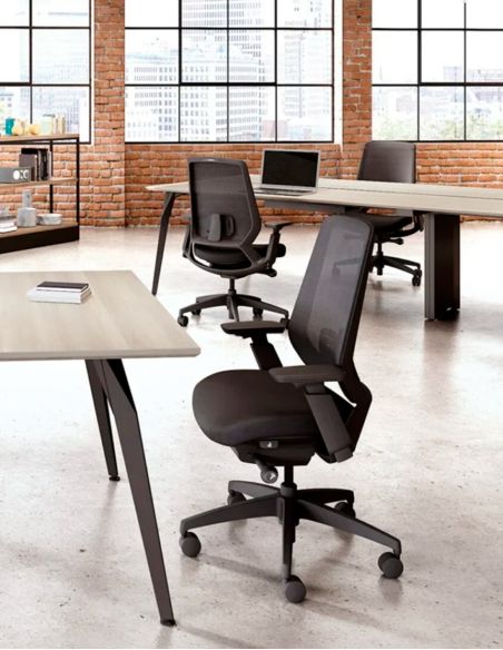 Крісло OKAMURA ABILIS CB RED для оператора