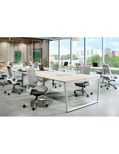 Крісло OKAMURA ABILIS FB LIGHT GREY для оператора