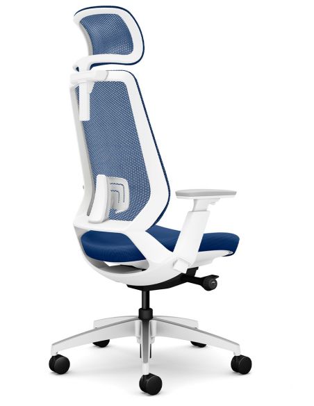 Крісло OKAMURA ABILIS FB MEDIUM BLUE для оператора