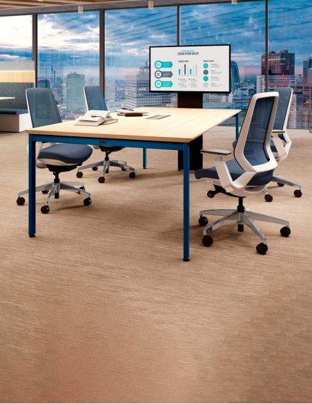 Крісло OKAMURA ABILIS FB MEDIUM BLUE для оператора