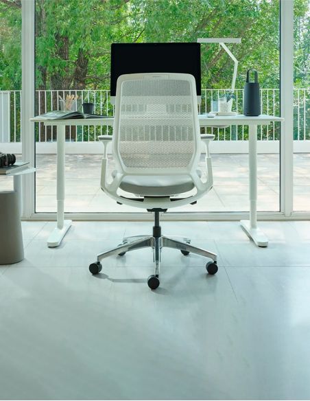 Крісло OKAMURA ABILIS FB LIME GREEN для оператора