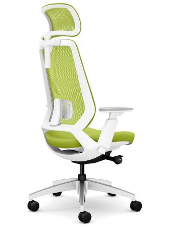 Крісло OKAMURA ABILIS FB LIME GREEN для оператора 2
