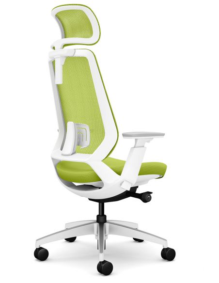 Крісло OKAMURA ABILIS FB LIME GREEN для оператора
