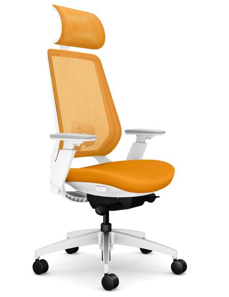 Крісло OKAMURA ABILIS FB ORANGE для оператора