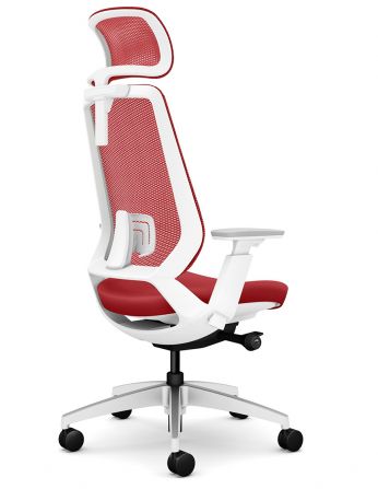 Крісло OKAMURA ABILIS FB RED для оператора 2