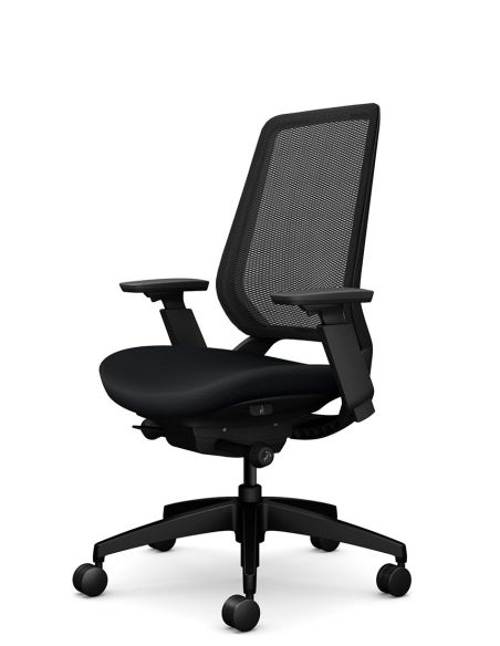 Крісло OKAMURA ABILIS CF ALL BLACK для оператора