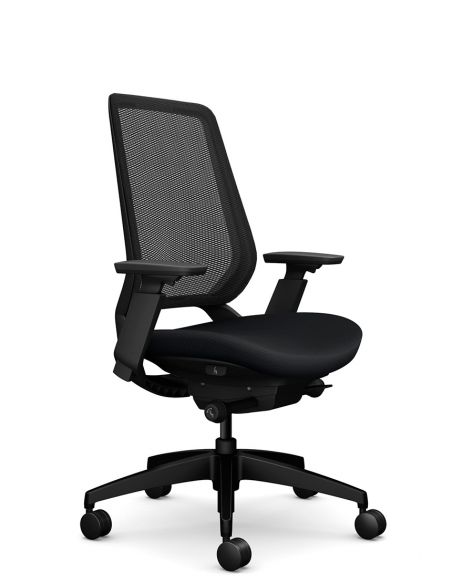 Крісло OKAMURA ABILIS CF ALL BLACK для оператора